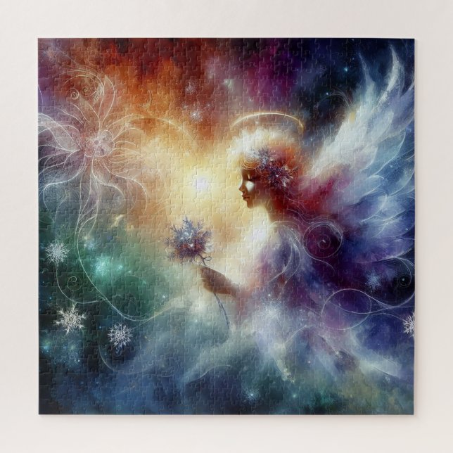 Navidades Ángel Puzzle (Vertical)