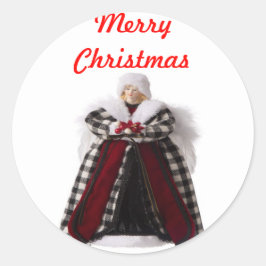 Navidades Angel Sellos para sobres