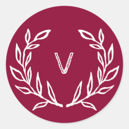 Navidades animan a Pegatina de feriado en magenta