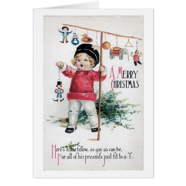 Navidades anticuados, niños (Frente)