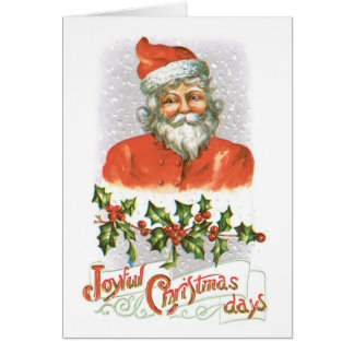 Navidades anticuados, Santa