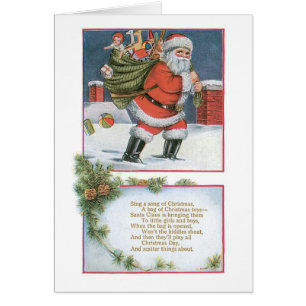 Navidades anticuados, Santa