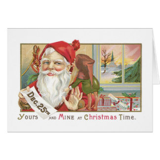 Navidades anticuados, Santa con Tonttu