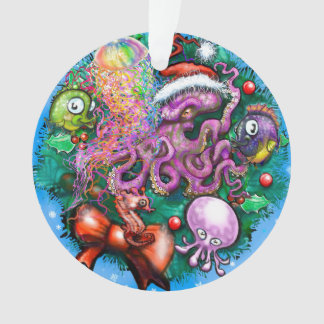 Navidades Aqua Babies Ornamento cerámico