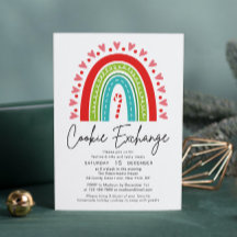 Navidades arcoiris festivos de Cookie Exchange