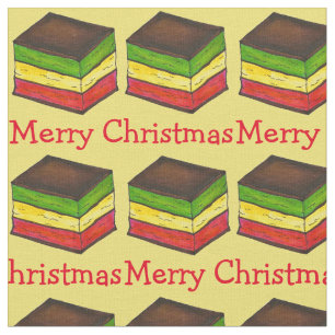Navidades arcoiris italiano (7 capas) tela de cook