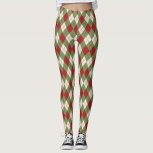Navidades Argyle Leggings