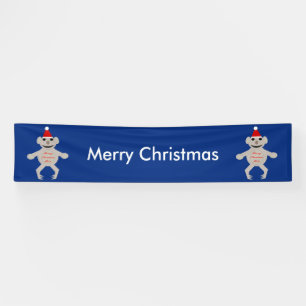 Navidades australianos Koala llevan pancarta