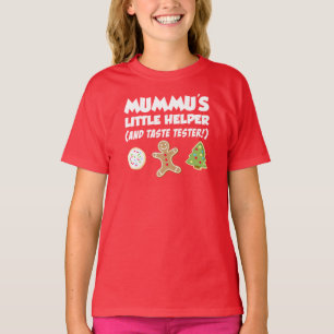 Navidades ayudantes de Mummu coquetean camiseta