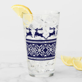Navidades, azul y blanco escandinavo