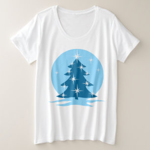 Navidades azules de Lady Camisetas camisetas del á