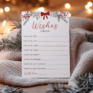 Navidades Baby Shower Desea Una Tarjeta De Bebé