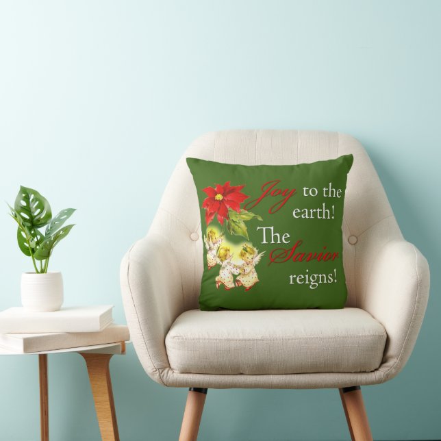 Navidades bailando ángeles bebés en Cojín decorati (Silla)