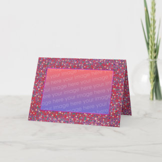 Navidades Balls Frame Añadir tarjetas de felicitac