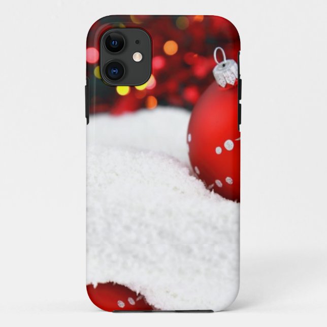 Navidades Bauble Funda para iPhone5 (Reverso)