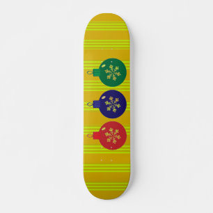 Navidades Baubles Skateboard