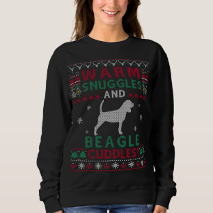Navidades Beagle Dog Ugly Sweater Style