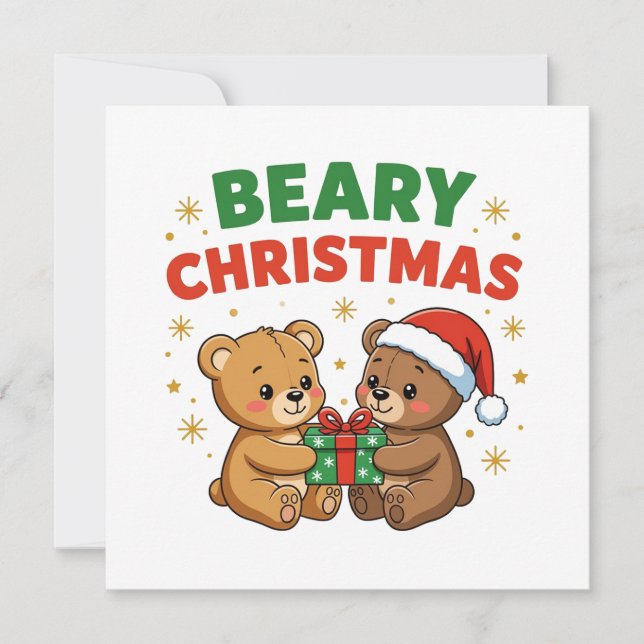Navidades Beary (Anverso)