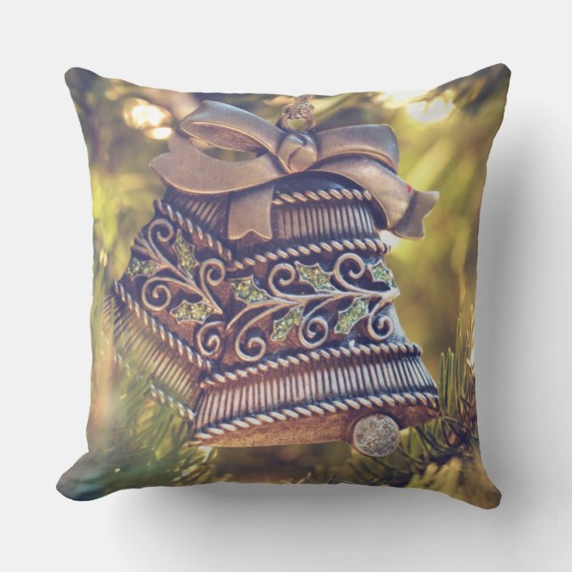 Navidades Bell Cojín decorativo (Anverso)