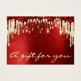 Navidades Belleza Oro Confetti Regalo Perforacione