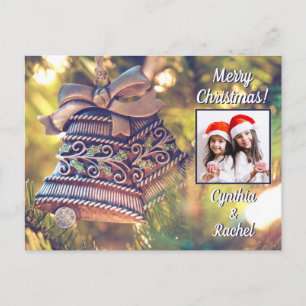 Navidades Bells personalizado foto y postal