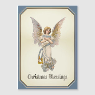 Navidades bendiciendo tarjeta magnética Angel Blue