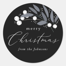 Navidades Berries Pegatina