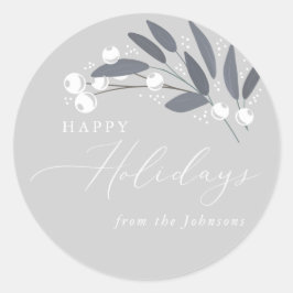 Navidades Berries Pegatina