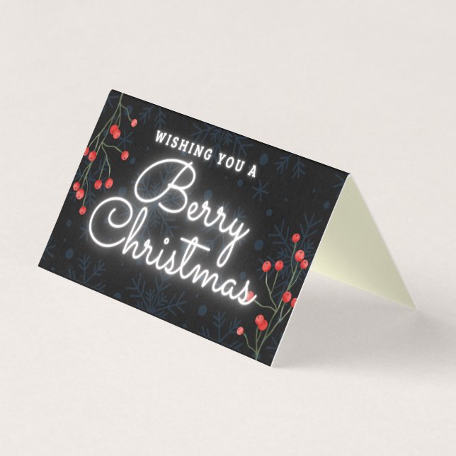 Navidades Berry 25 tarjetas Navidades Pack (Anverso)