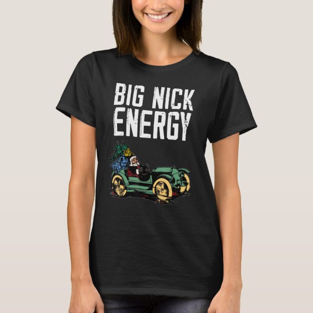 Navidades Big Nick Energy Ugly Sweater (Anverso)