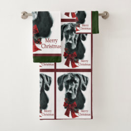 Navidades Black Great Dane