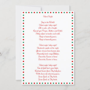 Navidades blancos cargan tarjetas de Navidades noc
