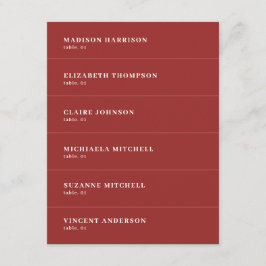 Navidades Boda Nombre tarjeta DIY