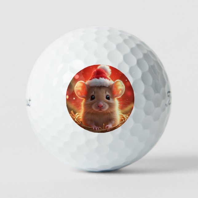 Navidades Bolas de golf Mouse (Anverso)