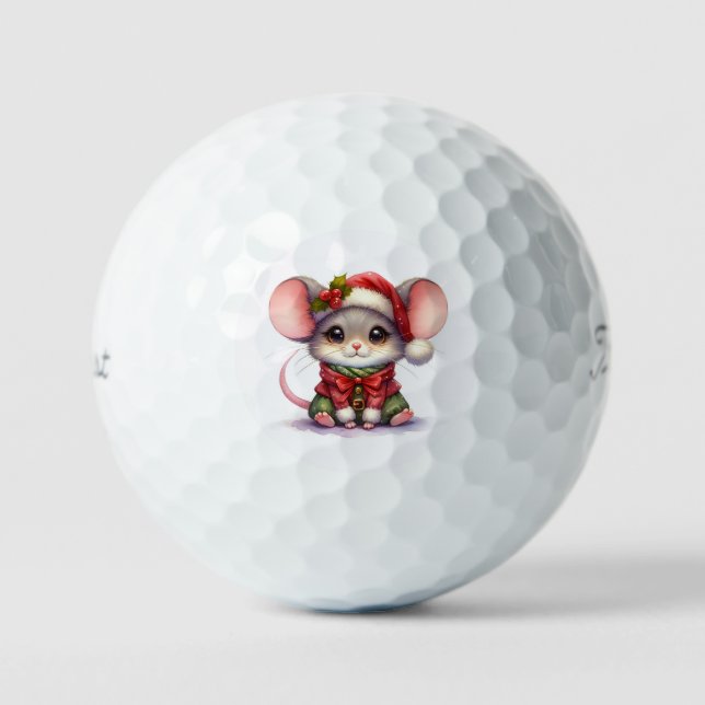 Navidades Bolas de golf Mouse (Anverso)
