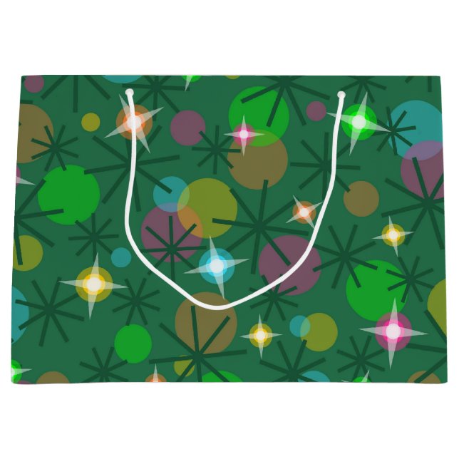 Navidades Bolsa de regalo Luces grande (Anverso)