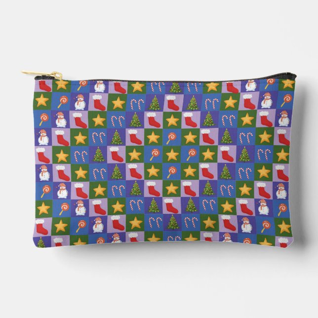 Navidades Bolsa Quilt (Anverso)