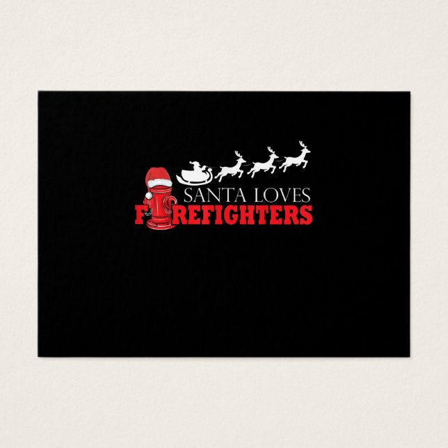Navidades bomberos regalos Papá Noel Bombero (Frente)