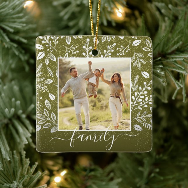 Navidades Botánicos Ornamento cerámico (Árbol)