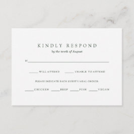 Navidades botánicos | RSVP de elección de comidas 