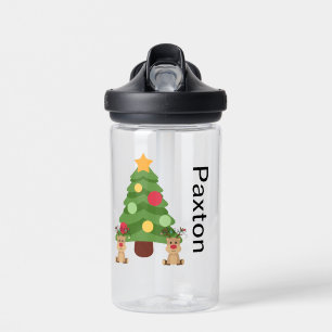 Navidades Botella de agua