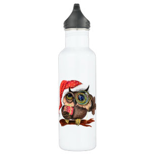 Navidades Botella de Agua Regalo Lechuza Bebé con