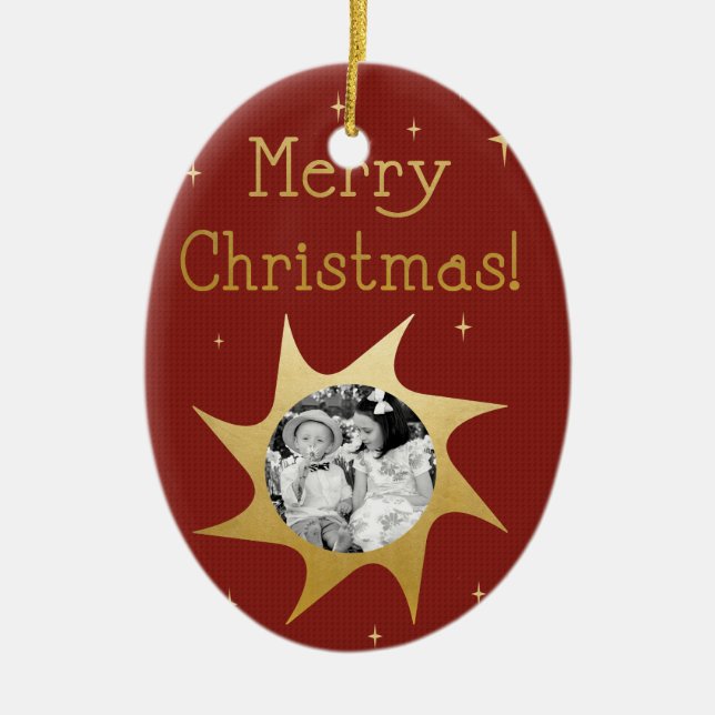 Navidades brillantes Deseos - ornamento (Frente)