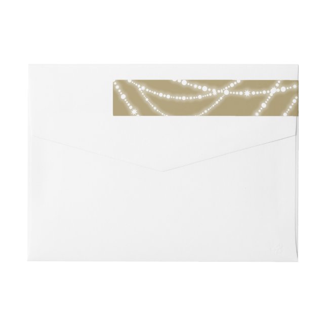 Navidades brillantes y merry en festividades (Reverso)