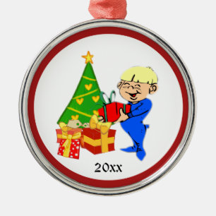 Navidades Buenos días niño Ornamentos personales