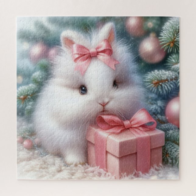 Navidades Bunny Puzzle (Vertical)