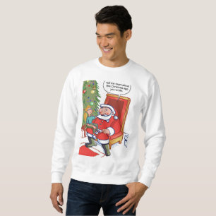 Navidades Business Partners hombres sudadera blanc