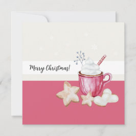 Navidades Cacao Caliente Y Acuarela De Cookies