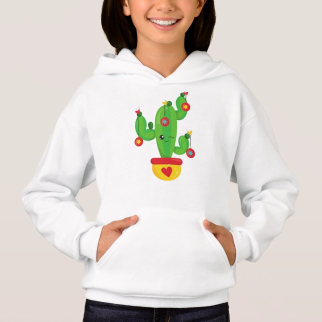 Navidades Cactus, Cactus Cute, Ornamentos de Navid (Anverso)