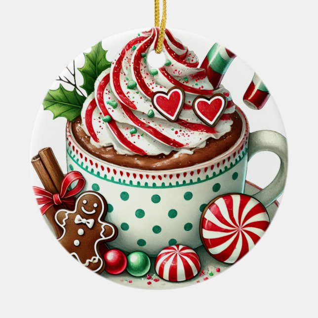 Navidades Café Ornamento (Frente)